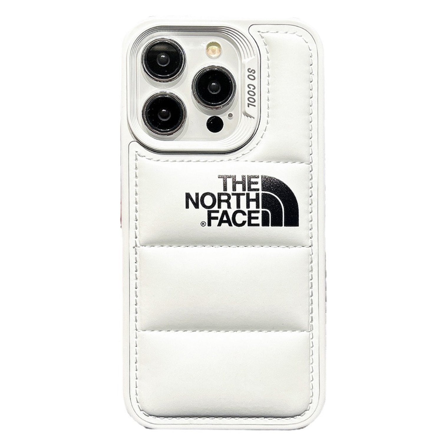 Down Jacket NF iPhone Case Color-blocked frame-BELKCASE
