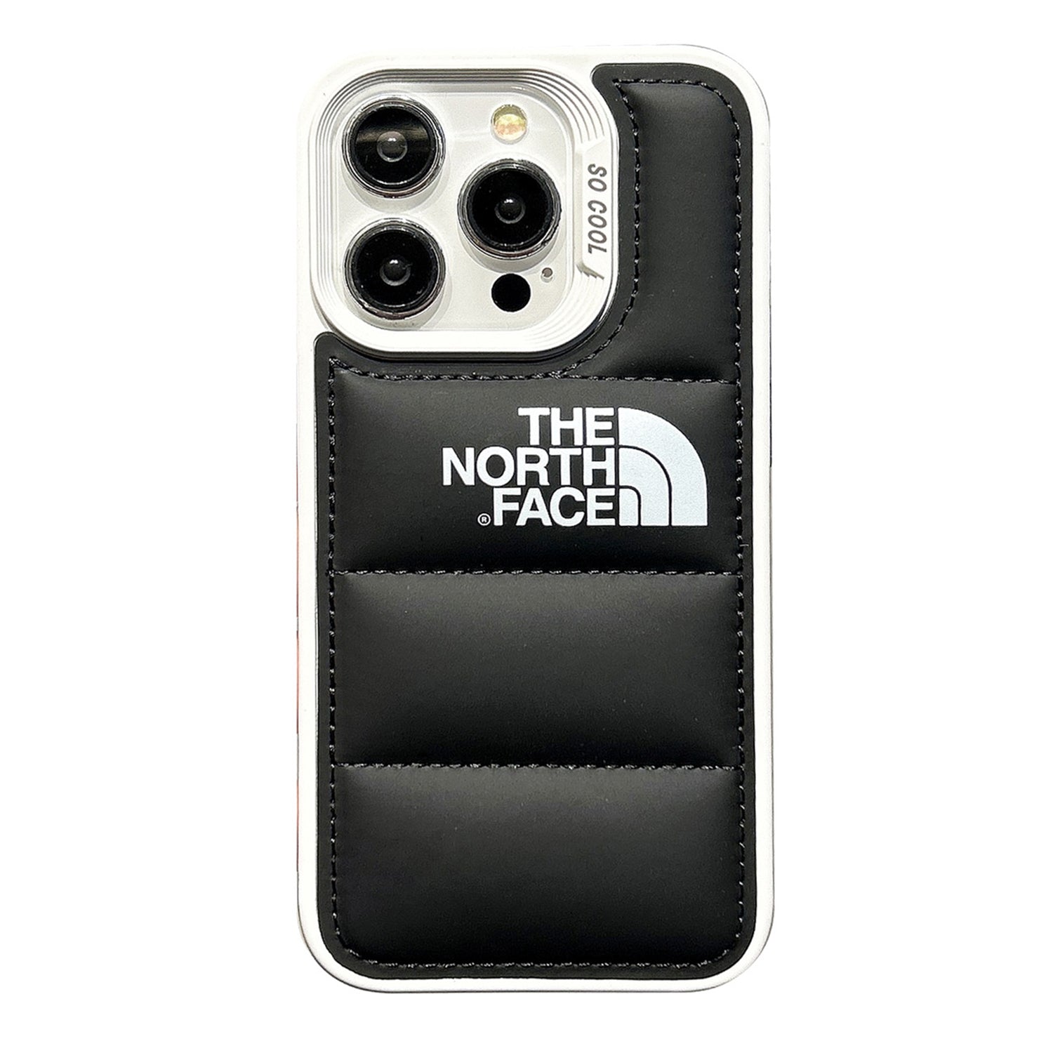 Down Jacket NF iPhone Case Color-blocked frame-BELKCASE