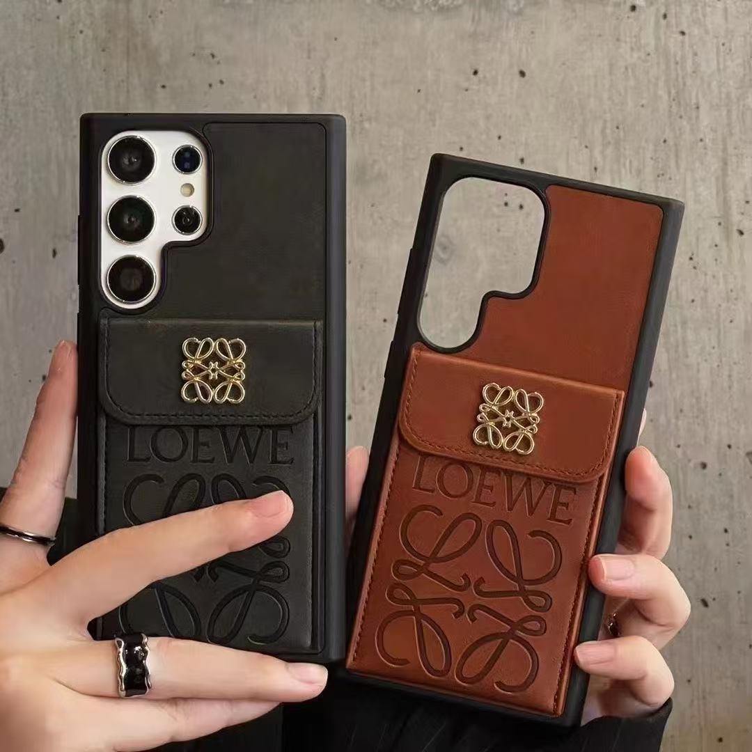 Luxury Leather Samsung Wallet Case