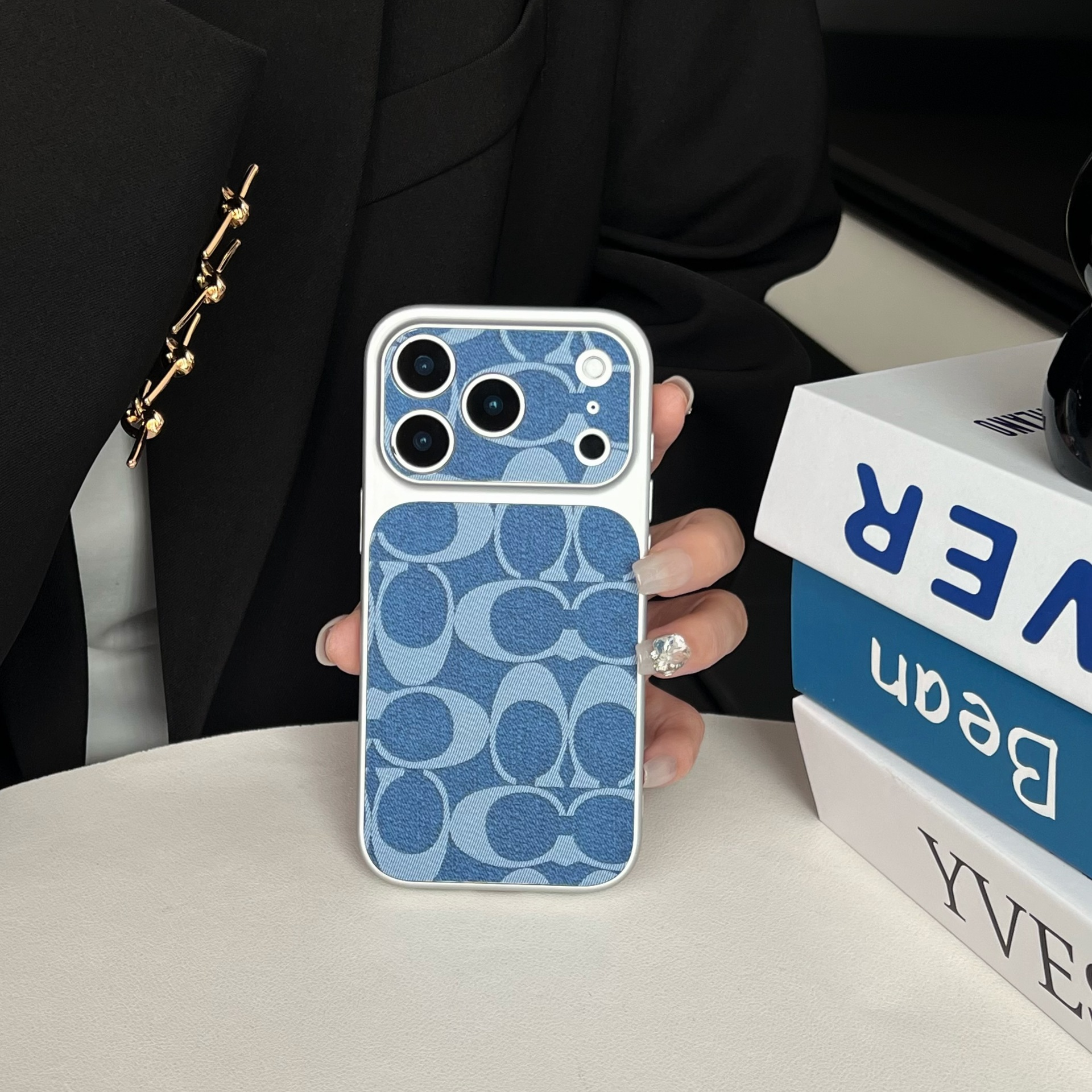 Coach Luxury Leather iPhone Case
