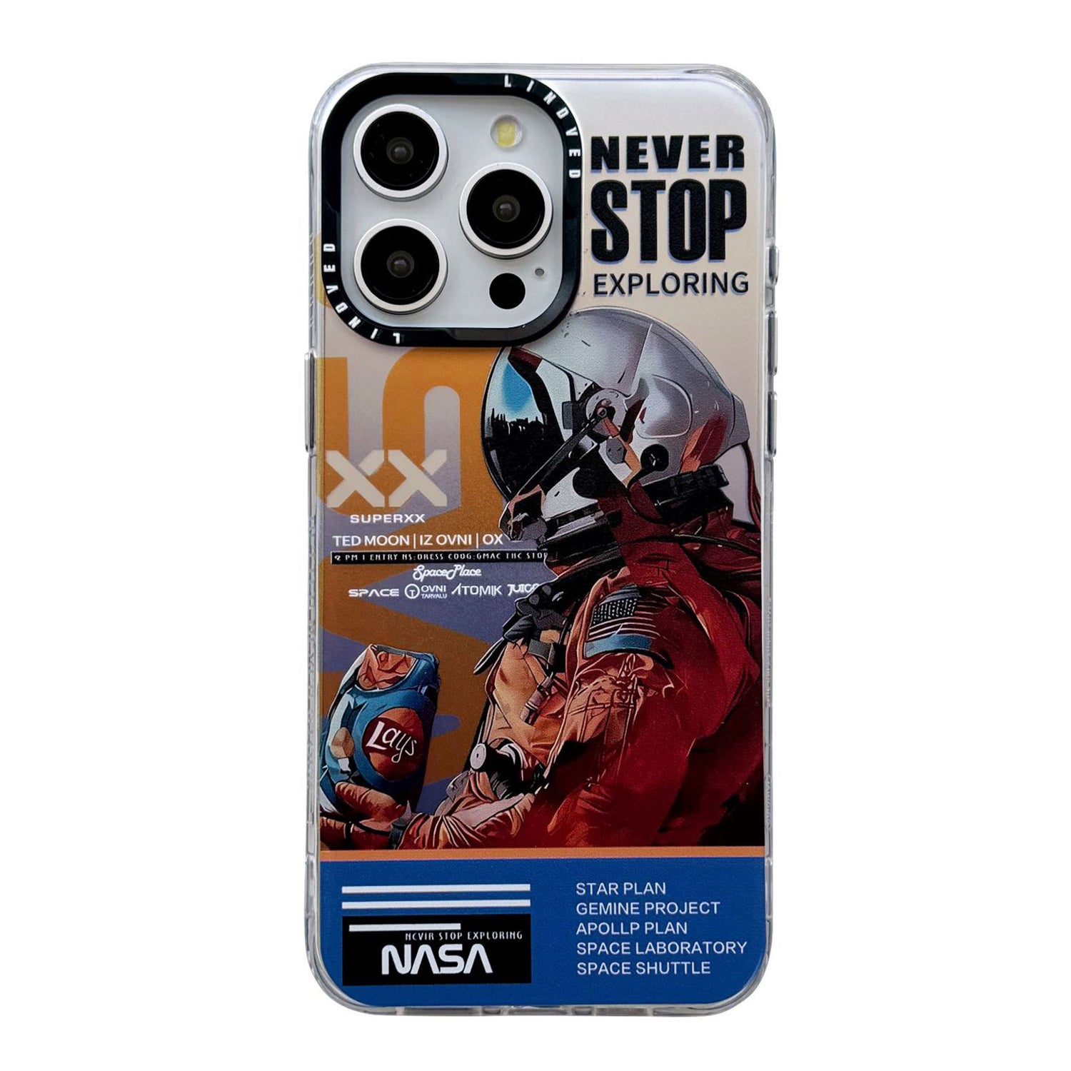 NASA Astronaut Laser iPhone Case-BELKCASE