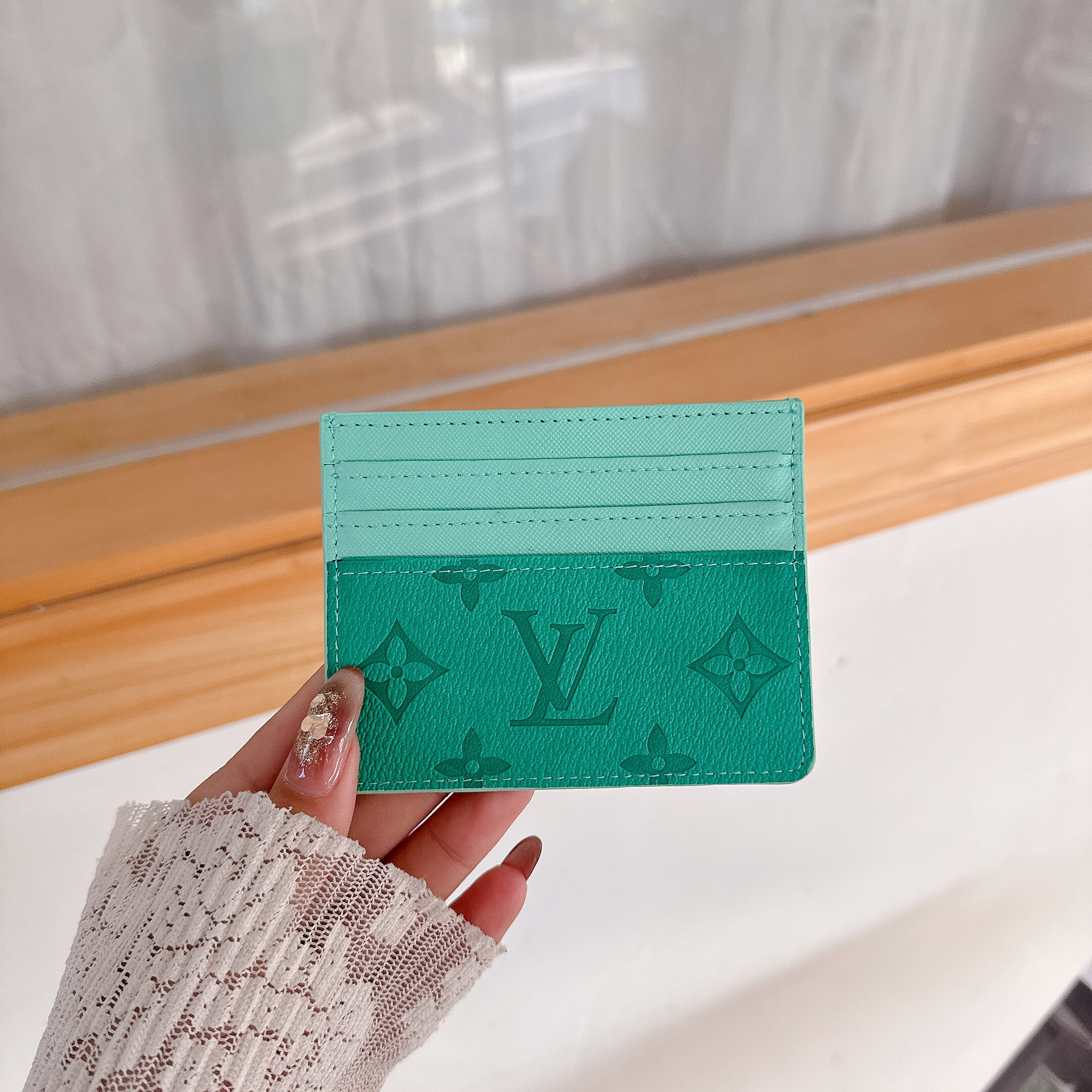 Louis Vuitton Luxury Leather Card Holder