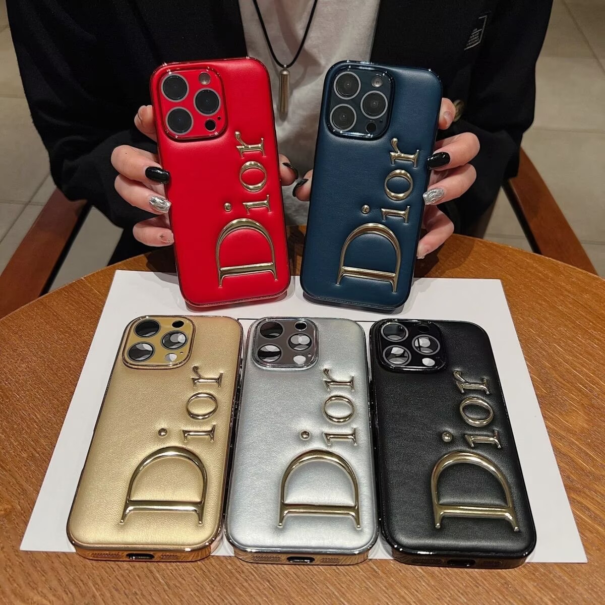 Dior Leather iPhone Case