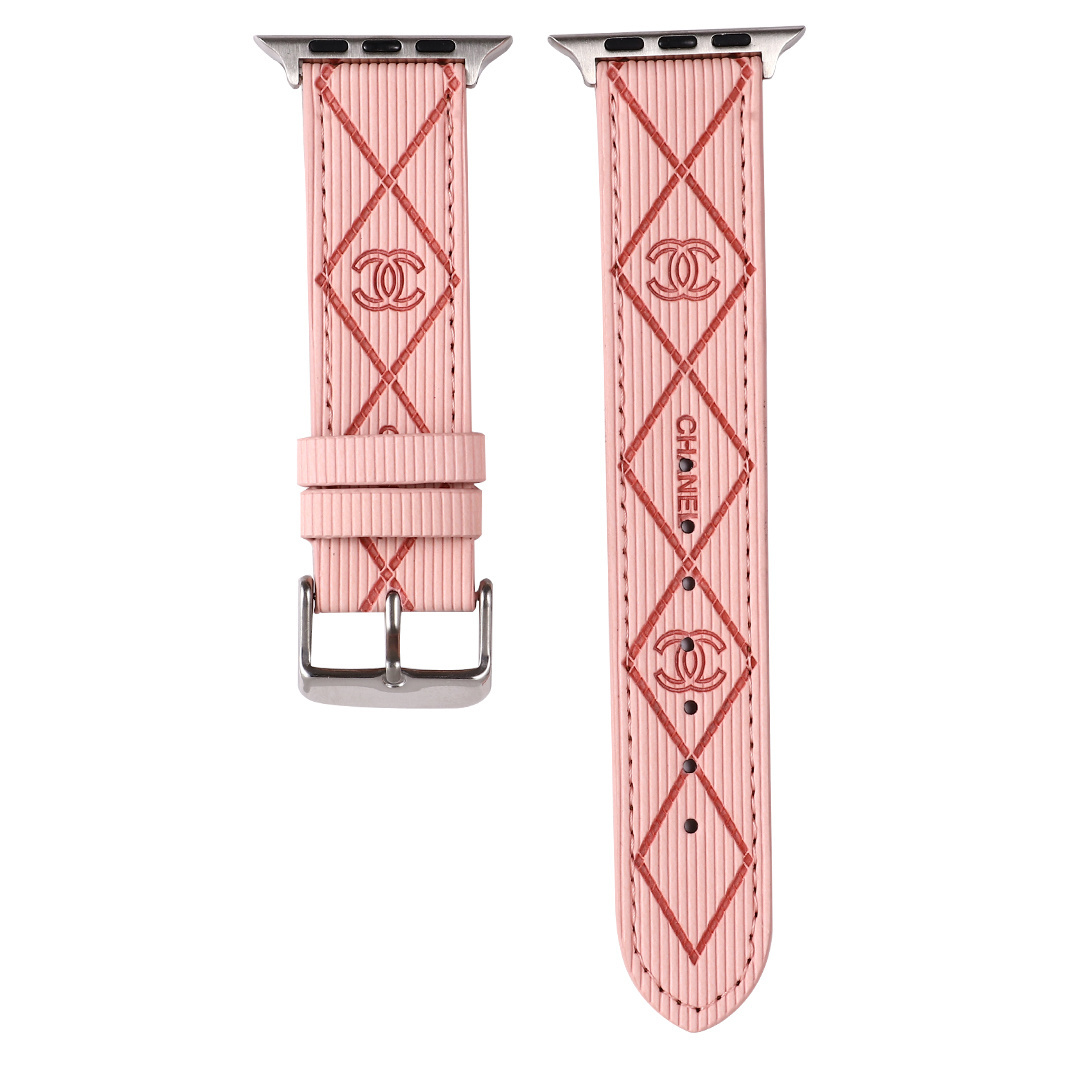 Chanel Luxury Leather Apple Watch Band