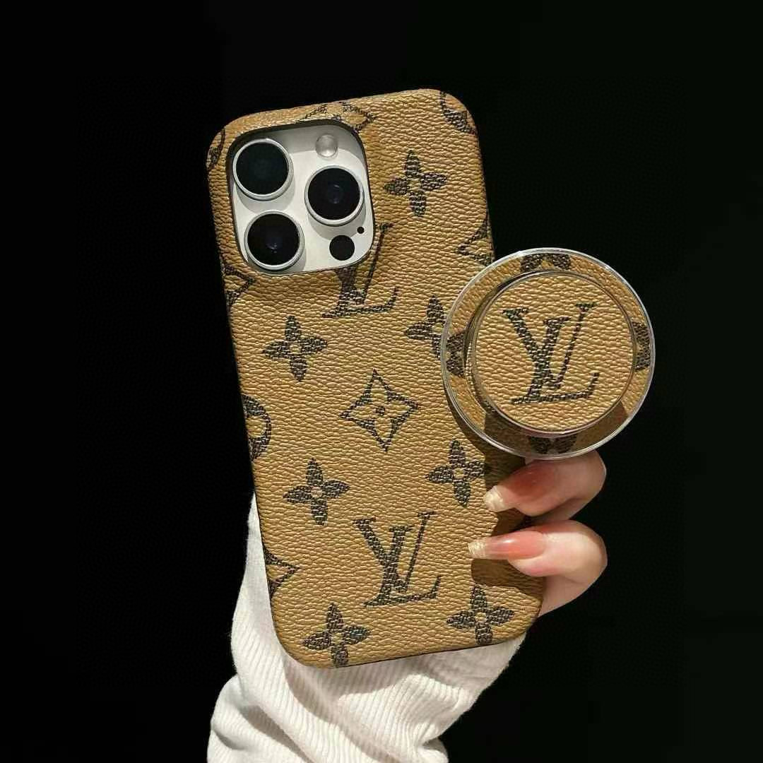 Louis Vuitton Monogram iPhone Cases Magnetic With Holder