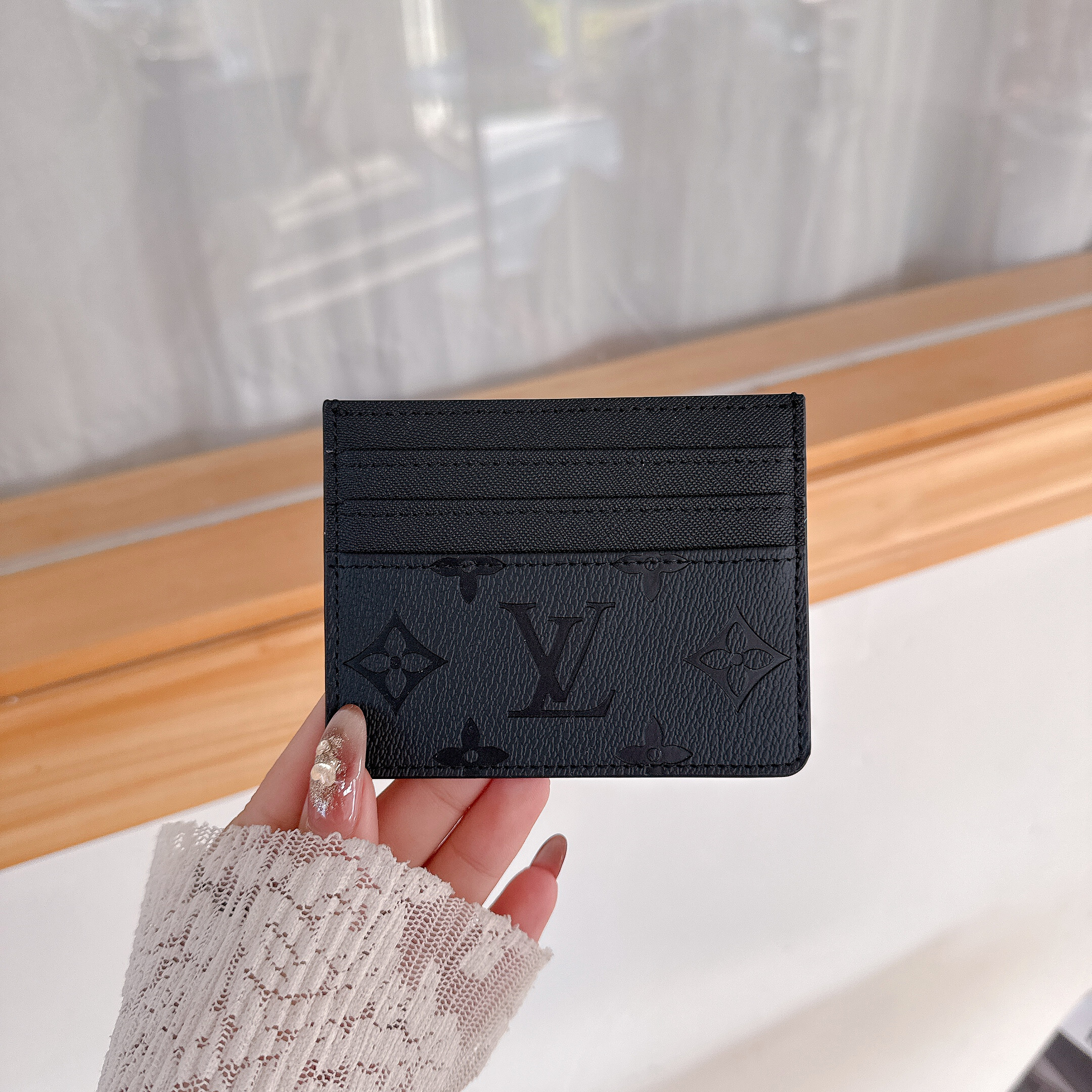 Louis Vuitton Luxury Leather Card Holder