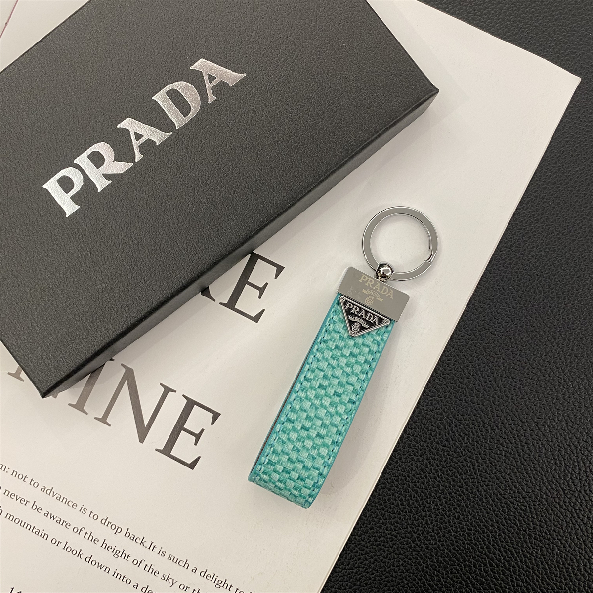 Braided Luxury Leather Convenient Keychain