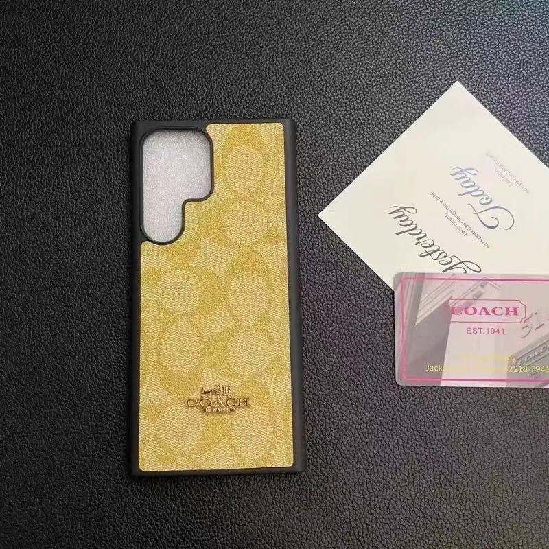 Luxury Leather Samsung Case