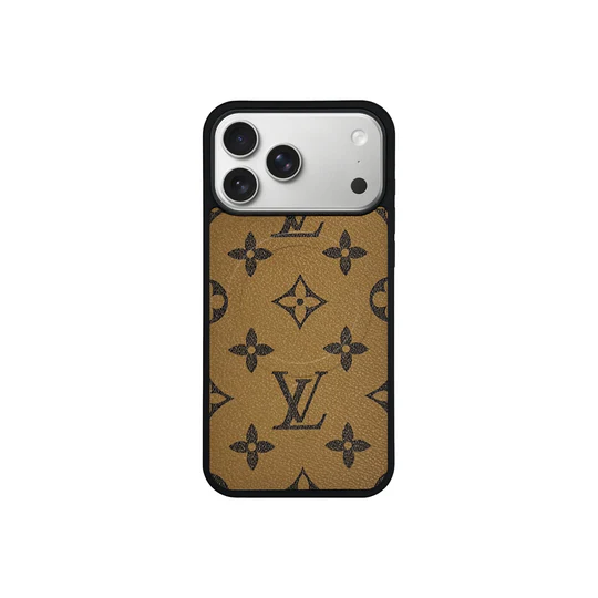 Louis Vuitton Leather iPhone Case Monogram Vintage