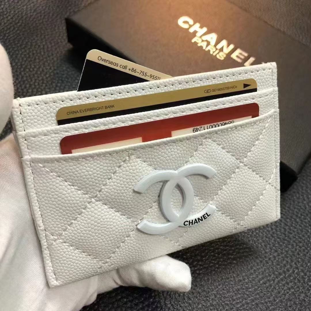 [Copy]Classic Leather CH Wallet Card Holder