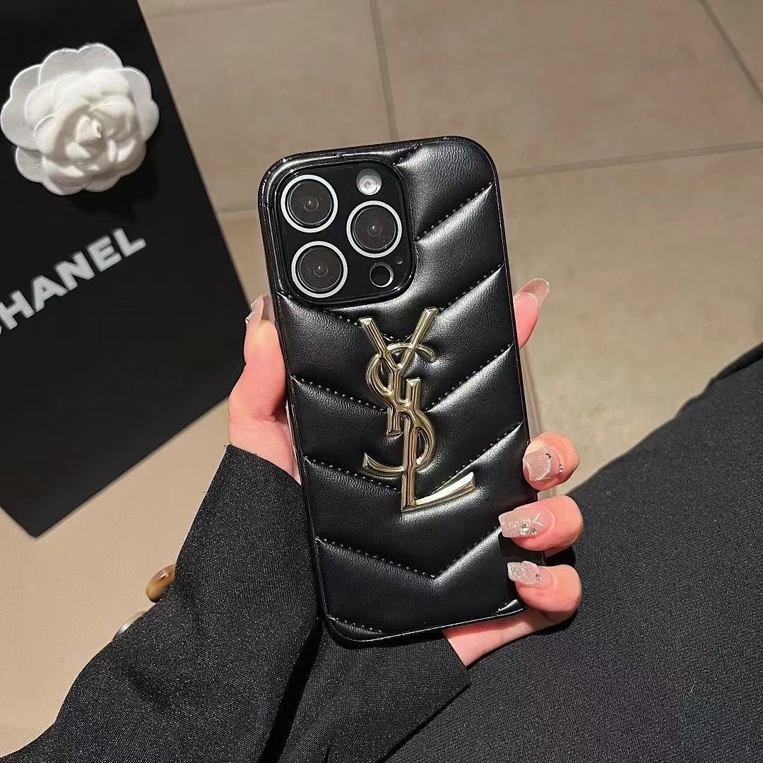 Luxury leather YS iPhone Case