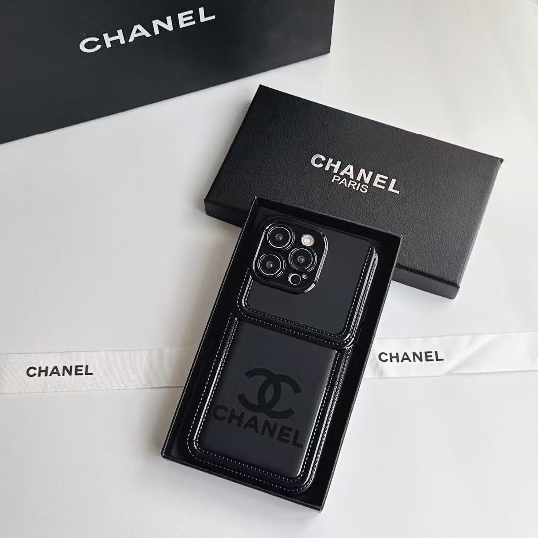 Black Luxury Leather iPhone Case