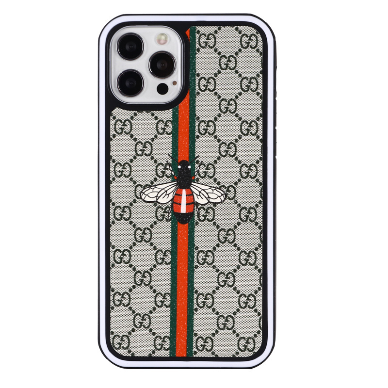 Gucci Leather iPhone Case