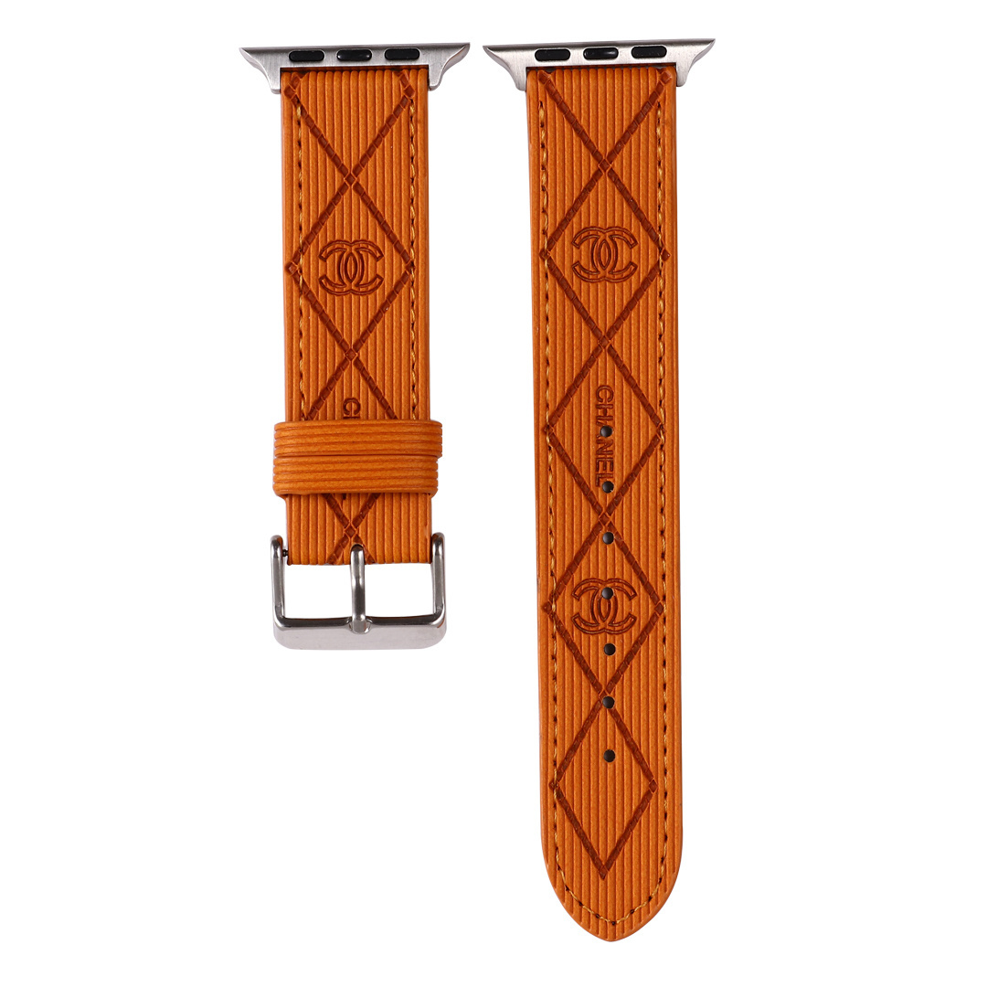Chanel Luxury Leather Apple Watch Band