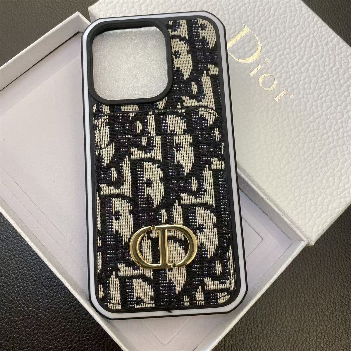 Vintage Cloth Classic CD iPhone Wallet Case