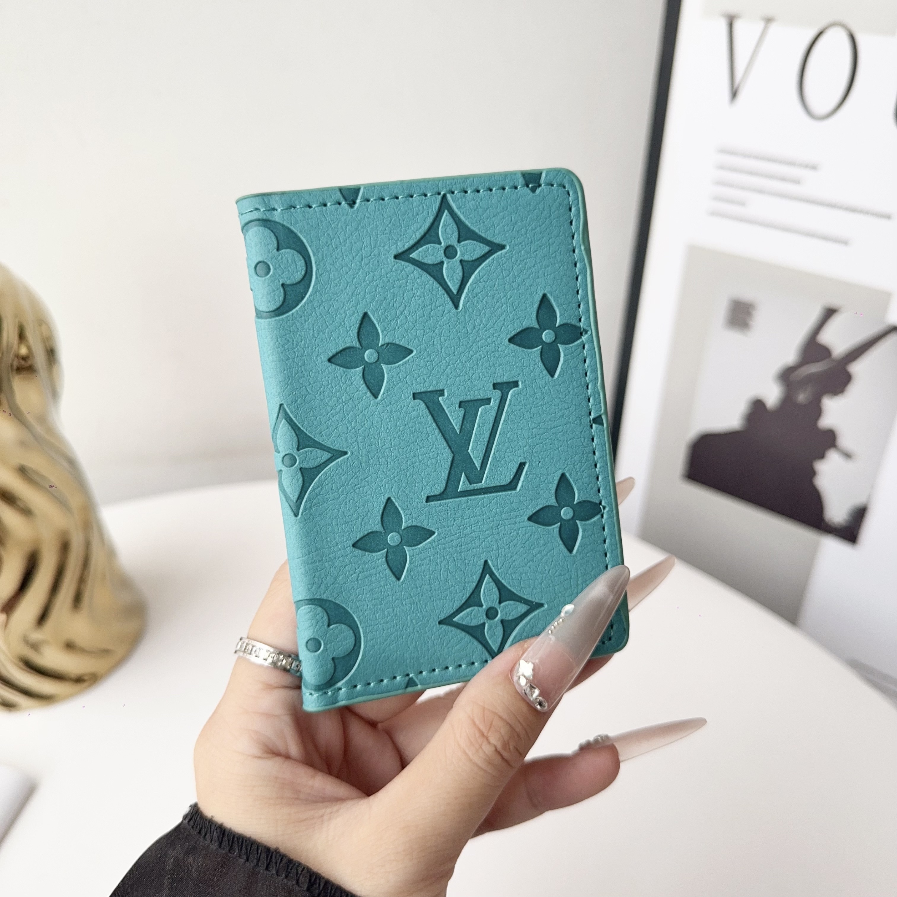 Louis Vuitton，Gucci Luxury Leather Wallet Card Holder