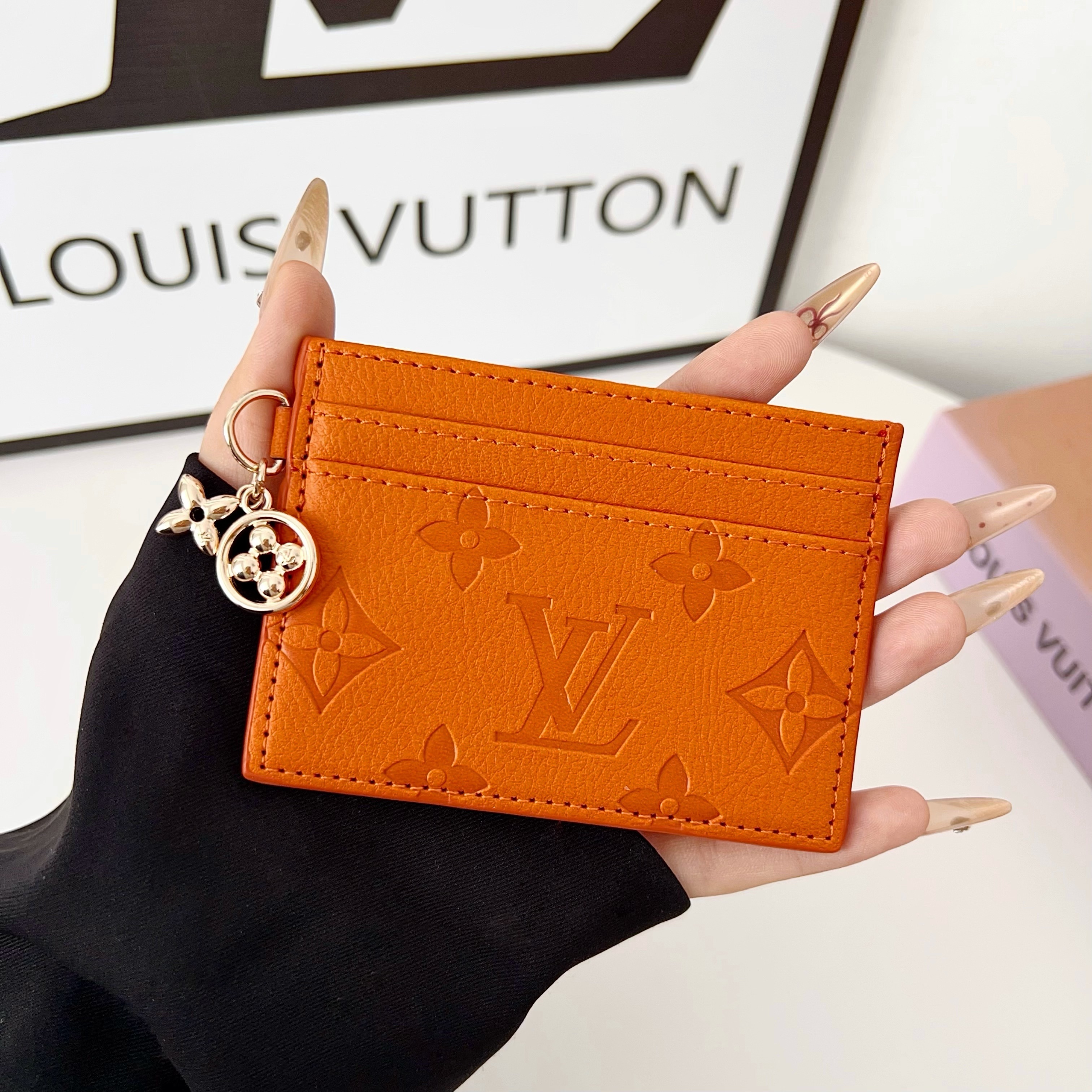 [Copy]Louis Vuitton Luxury Leather Card Holder