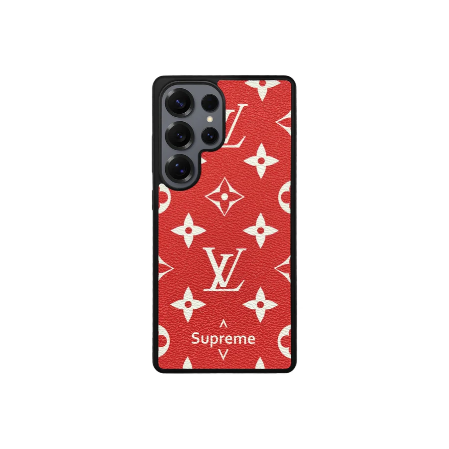 Louis Vuitton Leather Samsung Case