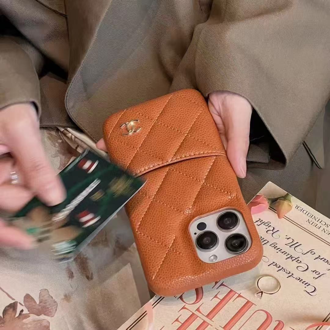 Leather luxury iPhone Wallet Case