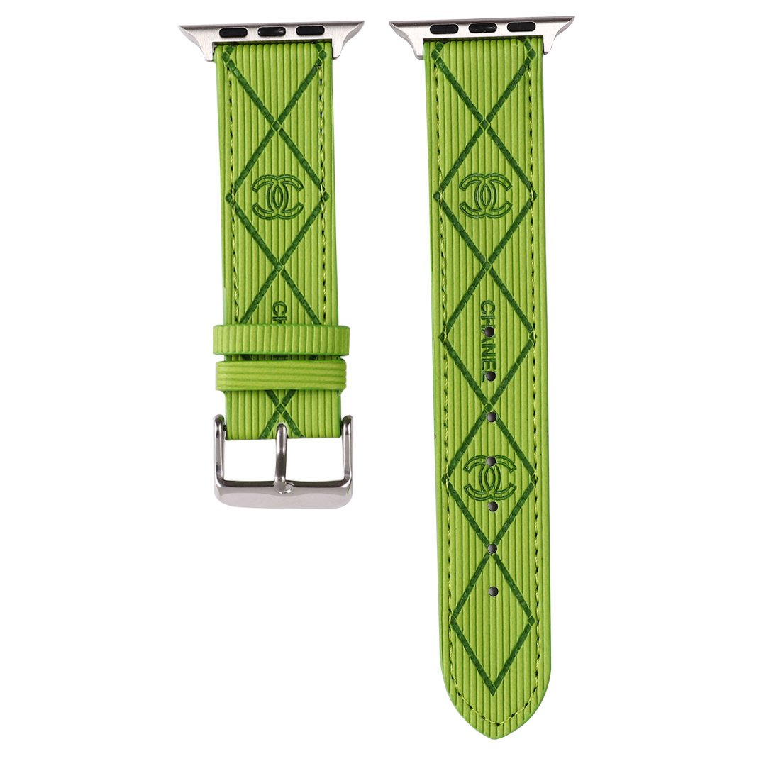 Chanel Luxury Leather Apple Watch Band