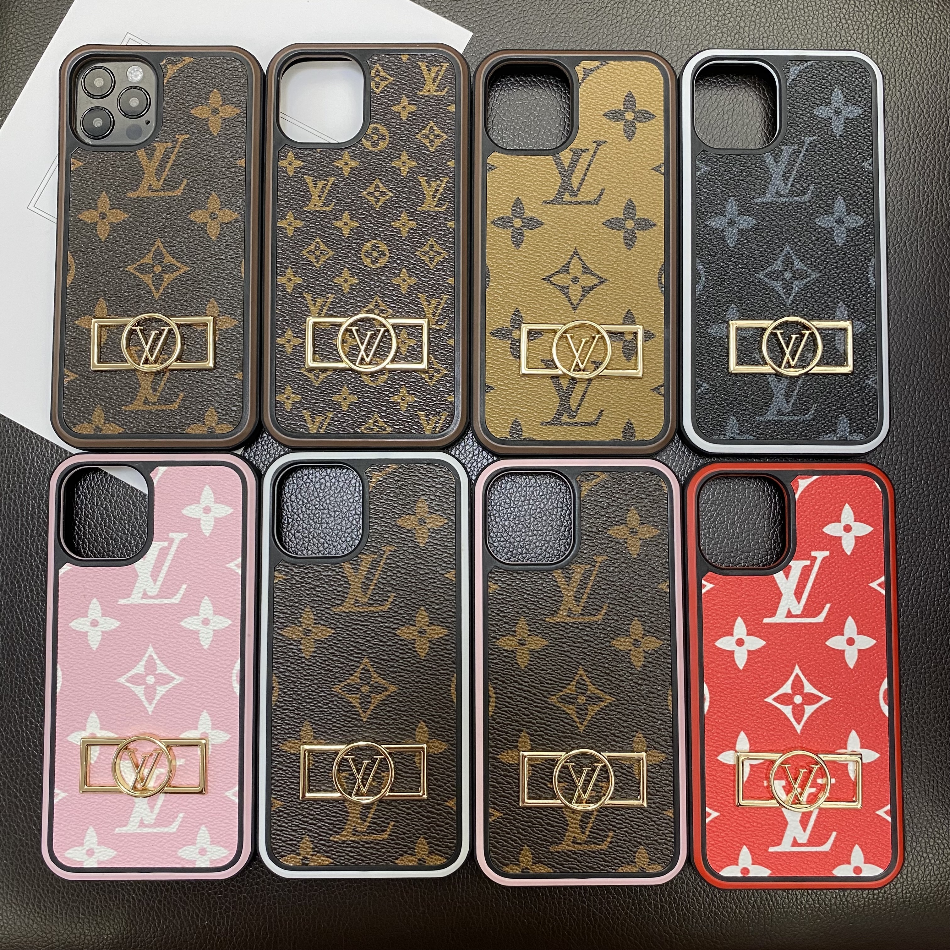 Louis Vuitton Leather iPhone Case
