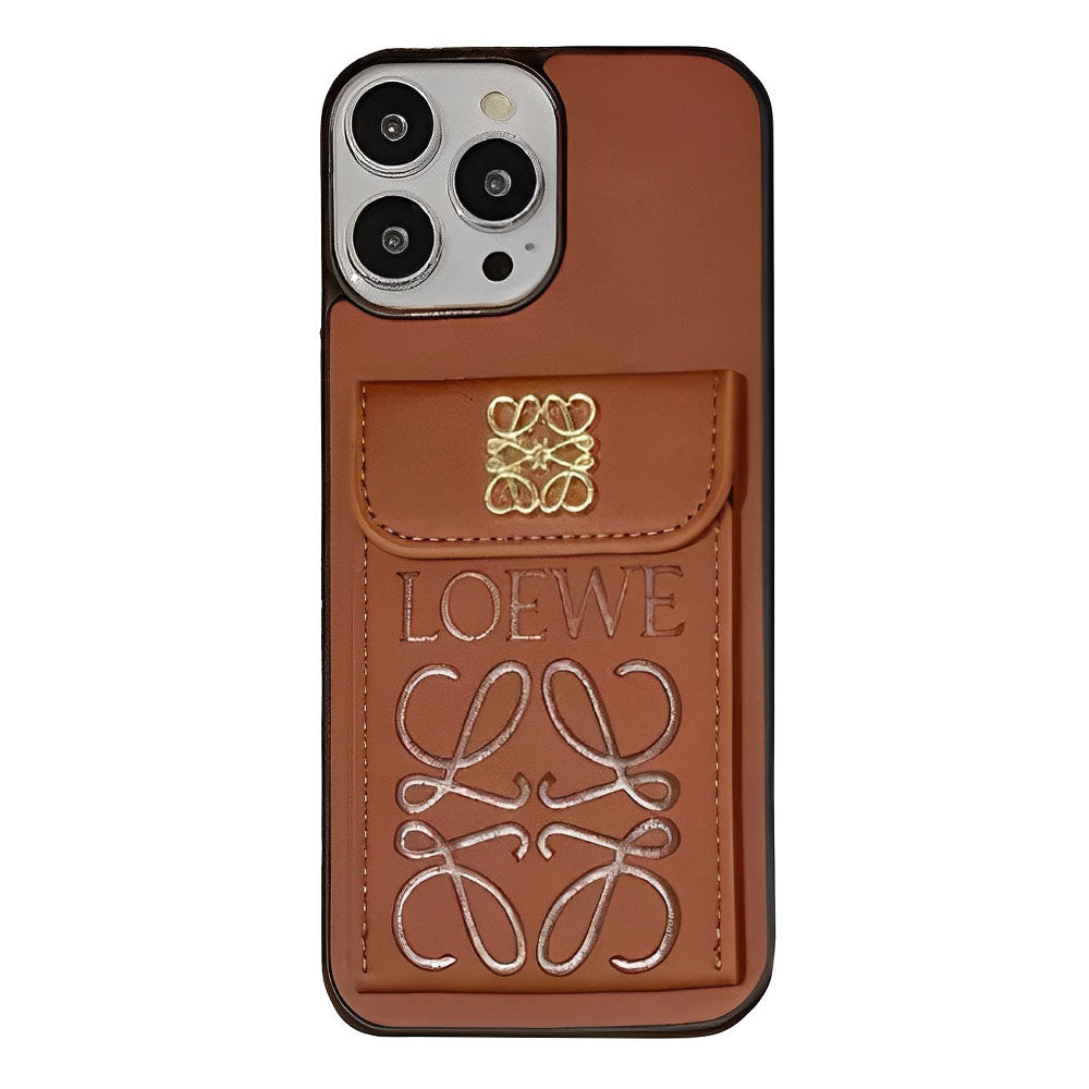 Retro Leather iPhone Wallet Case With Crossbody Strap-BELKCASE