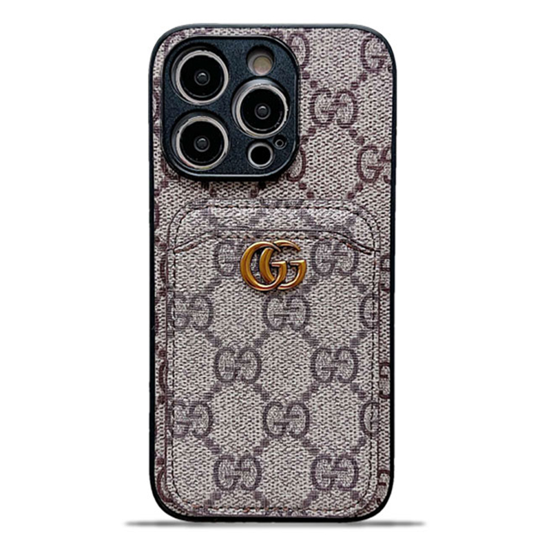 Luxury Leather iPhone Wallet Case