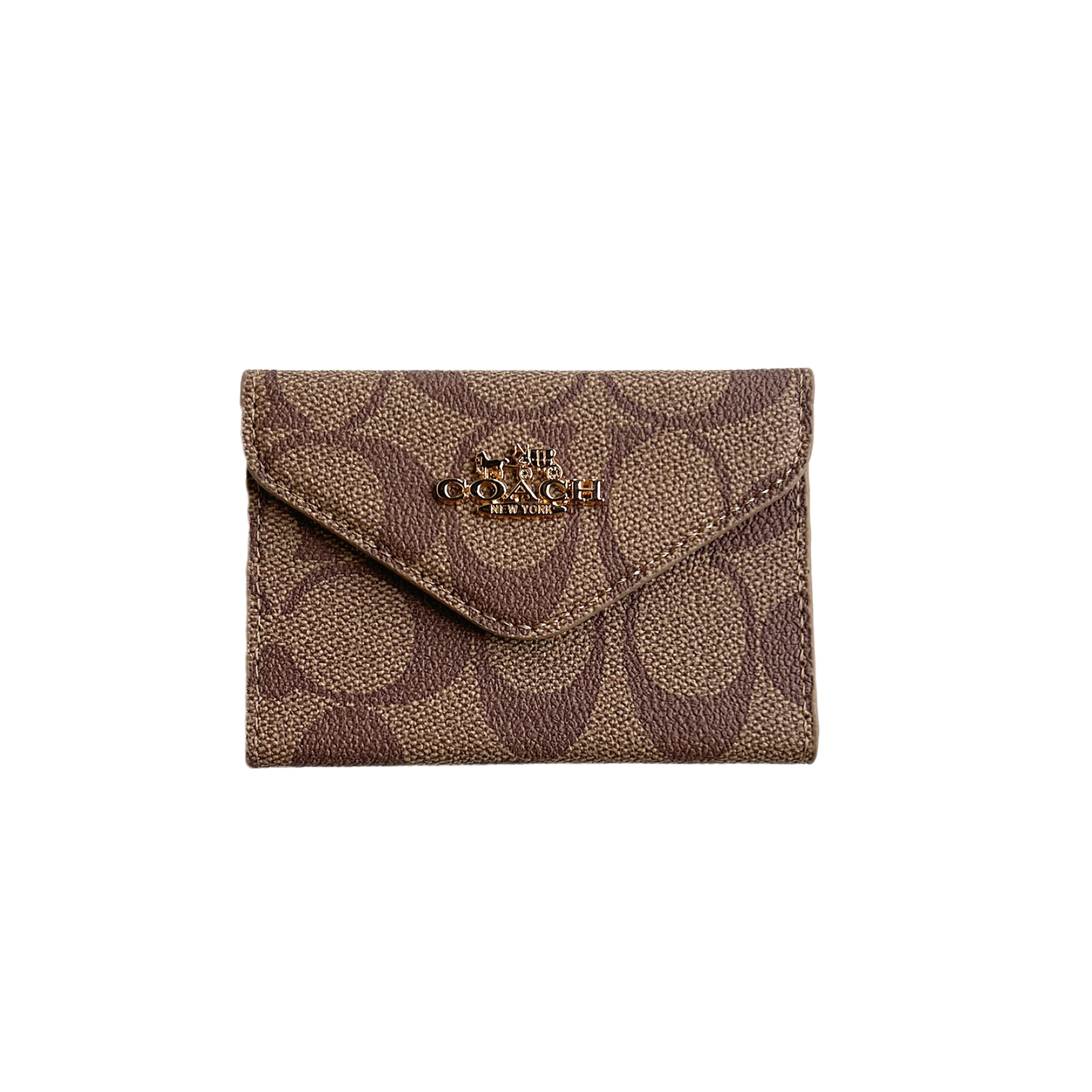 Classic Luxury Leather Wallet Card Holder & Coin Purse With Snap Closure