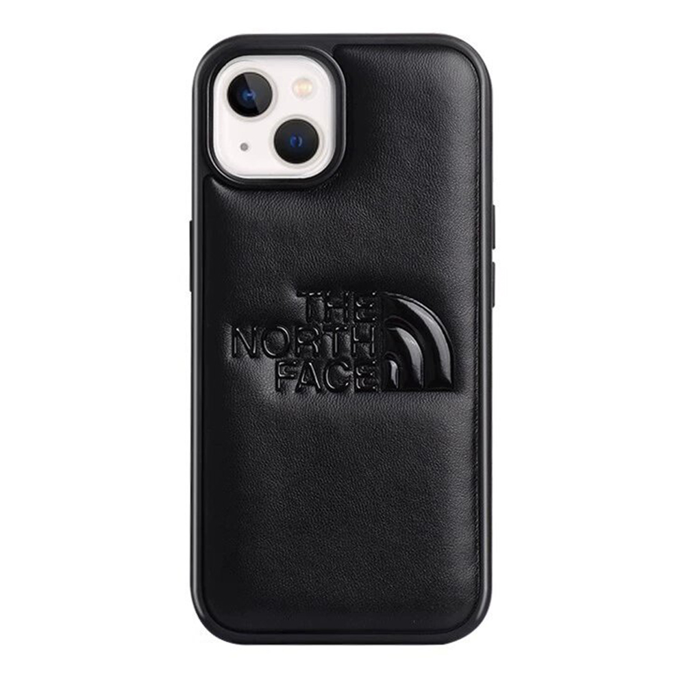 The North Face Leather cushion iPhone Case