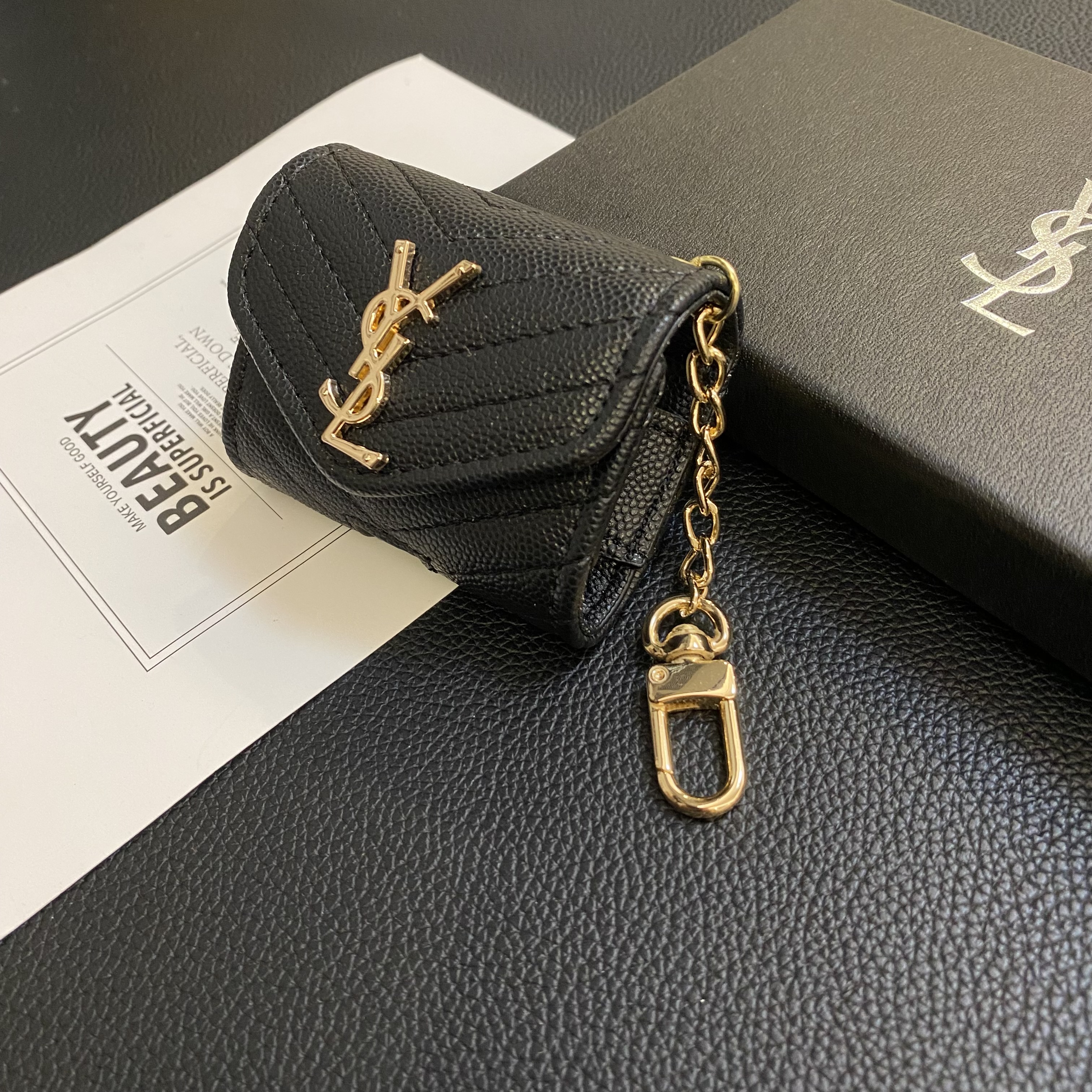 Luxury Leather Airpods Case