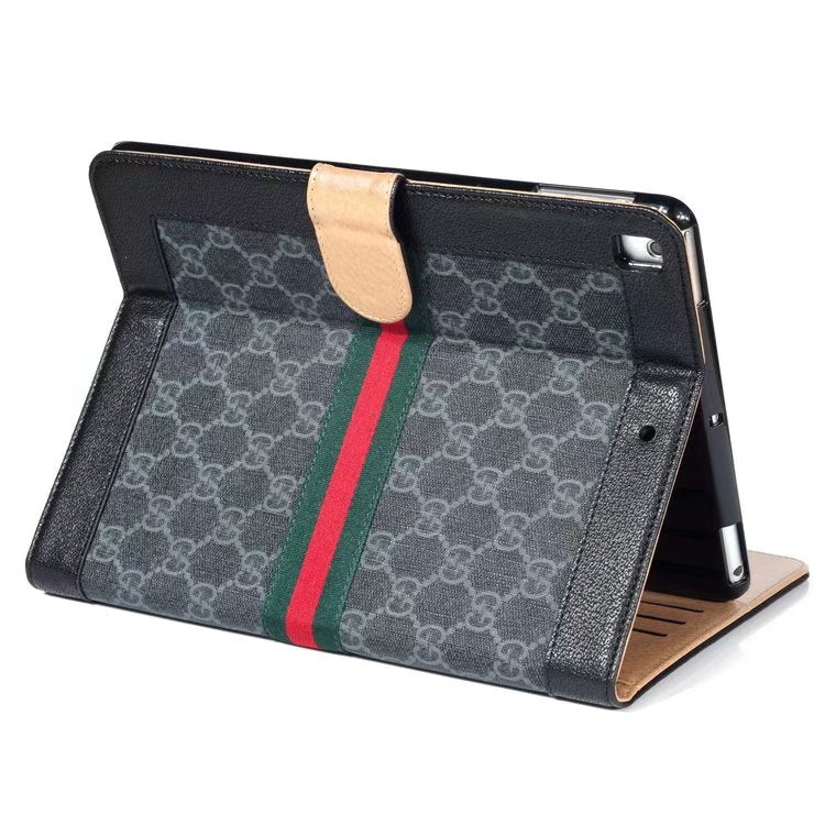 Classic Luxury G Leather iPad Case