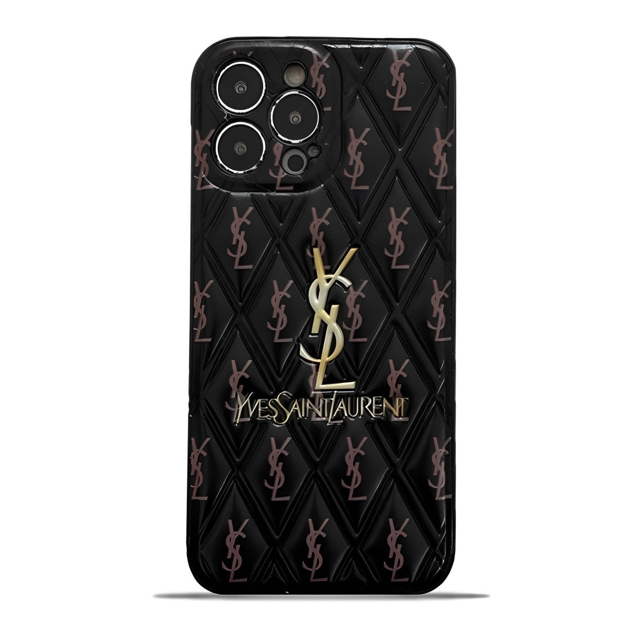 Luxury Leather iPhone Case Diamond Grid-BELKCASE