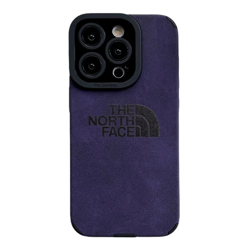 Suede leather NF iphone Case