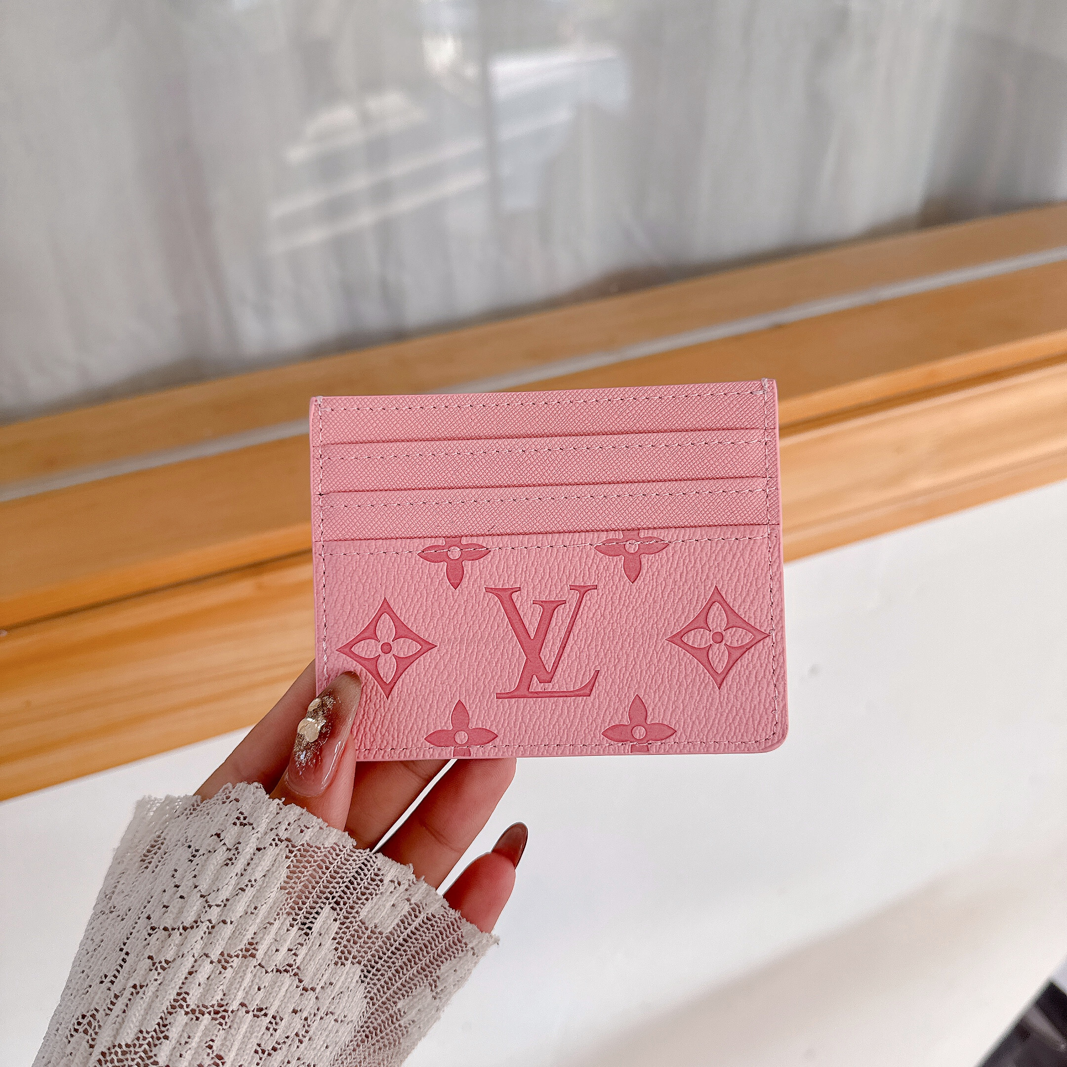 Louis Vuitton Luxury Leather Card Holder