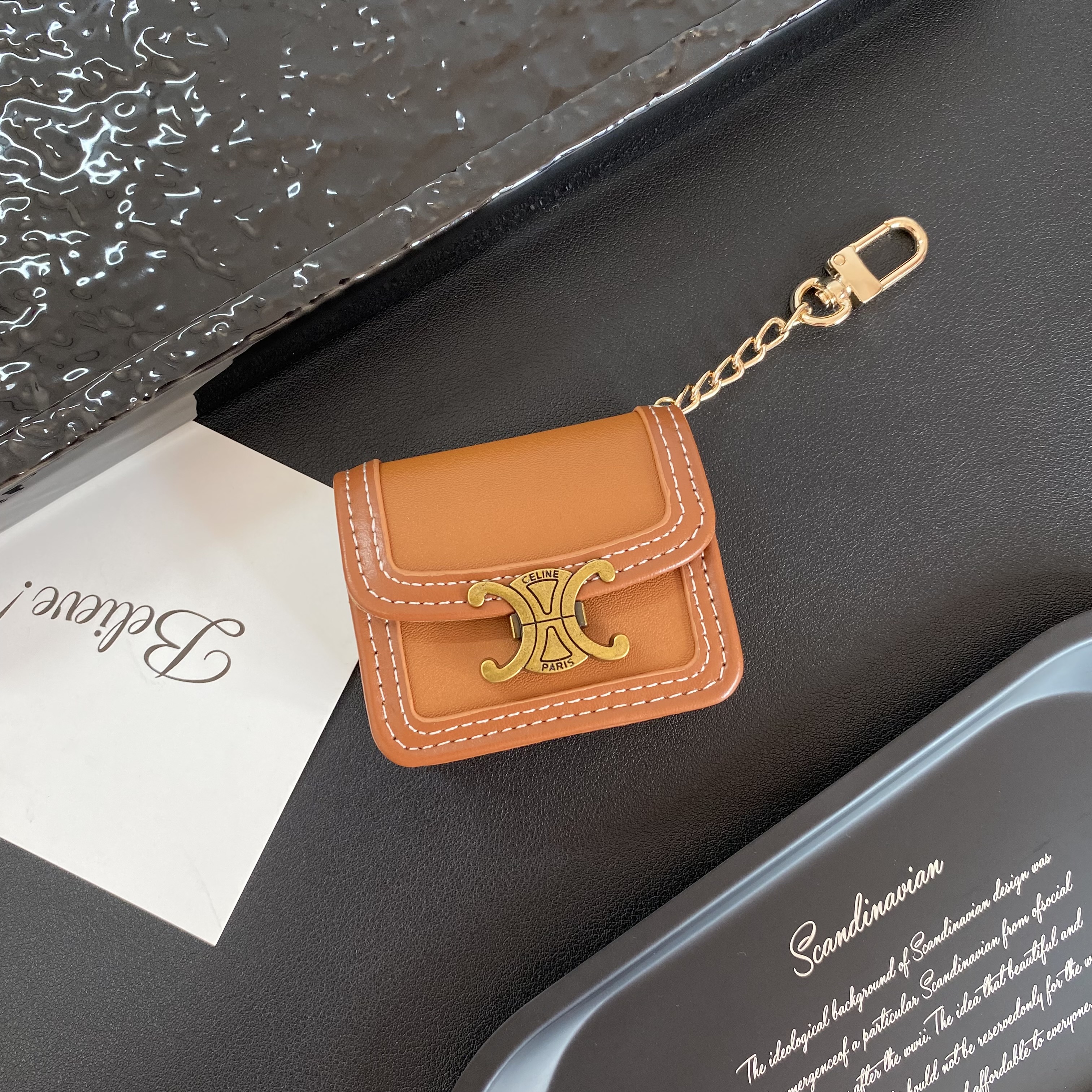 Luxury Leather Airpods Case
