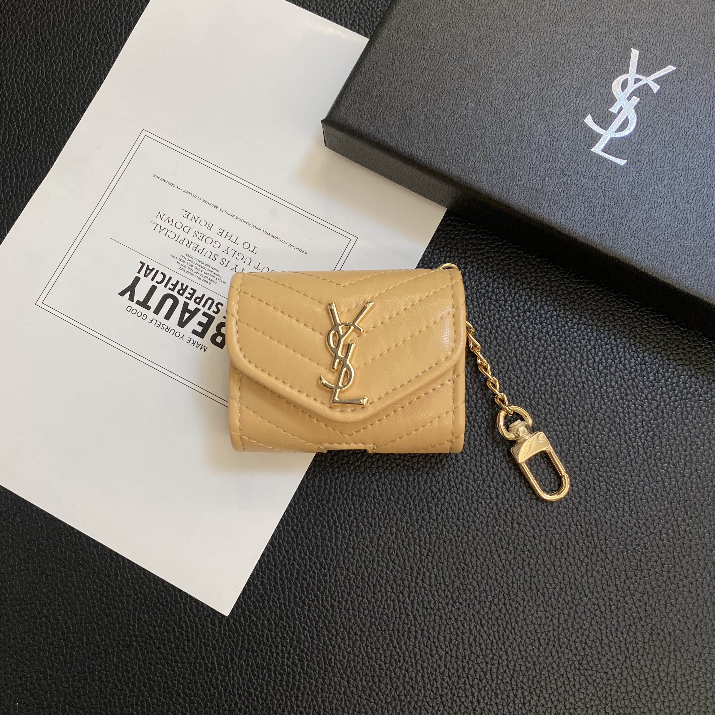 Luxury Leather Airpods Case