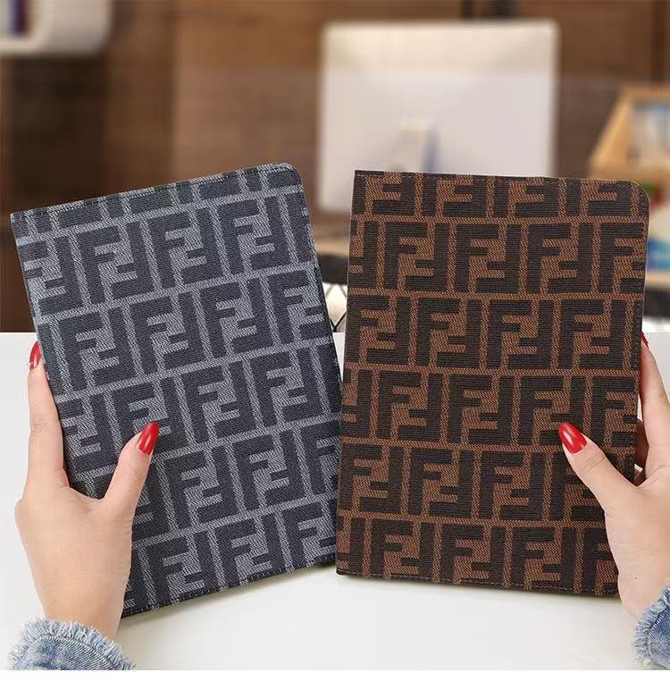 Fendi Luxury Leather iPad Case