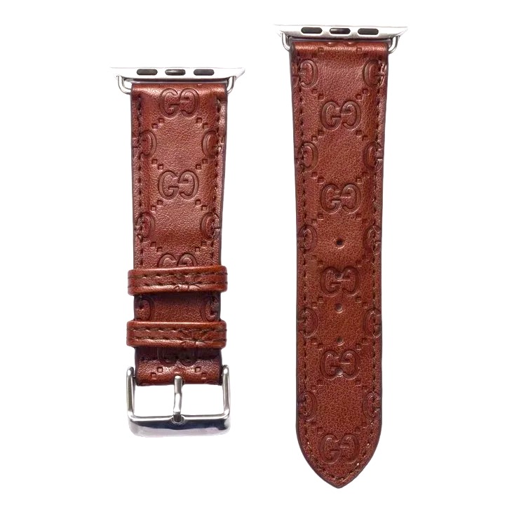 Gucci Luxury Leather Apple Watch Band
