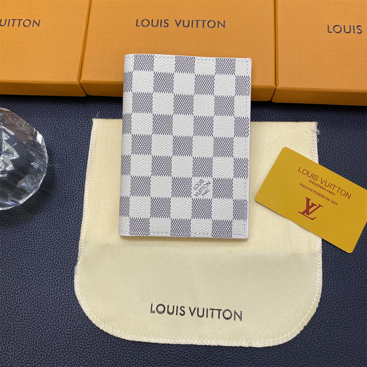 Luxury Leather Passport Holder & Card Holder