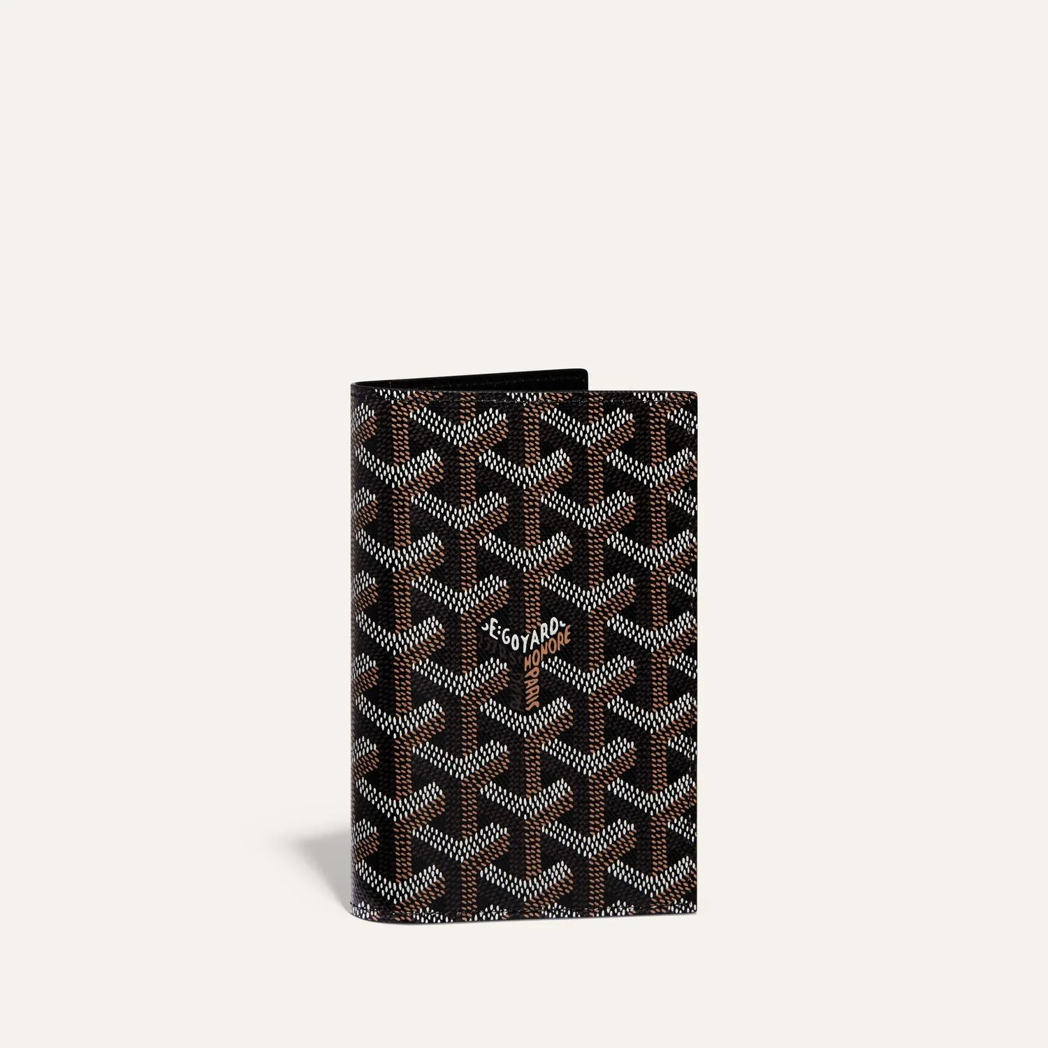 Classic Luxury Leather Wallet Card Holder Metal floral decoration