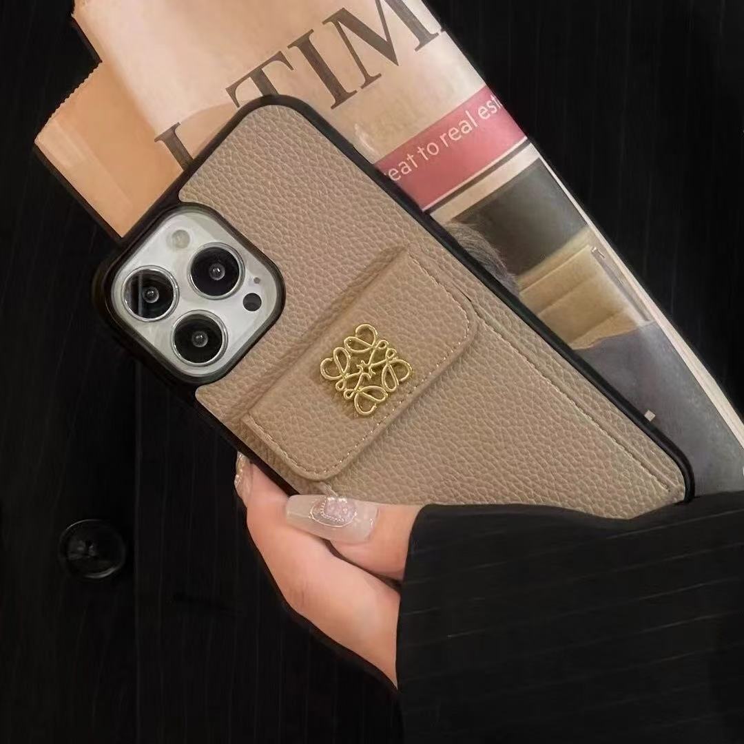 Retro Leather LE iPhone Wallet Case