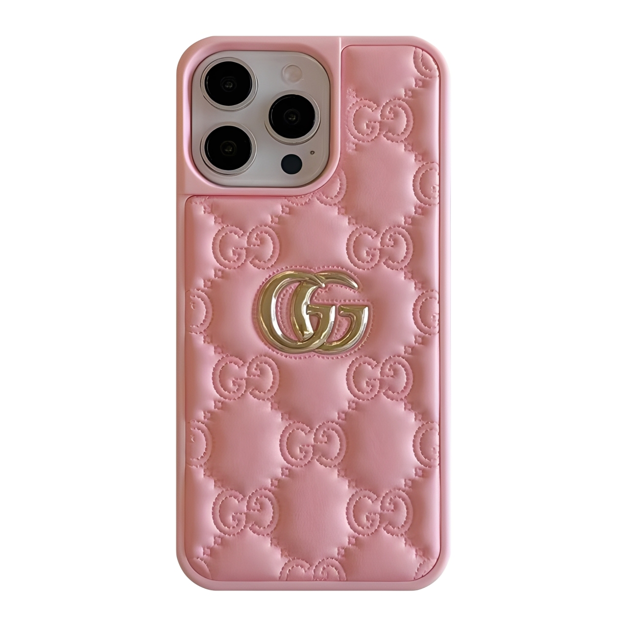 Gucci Luxury Leather iPhone Case