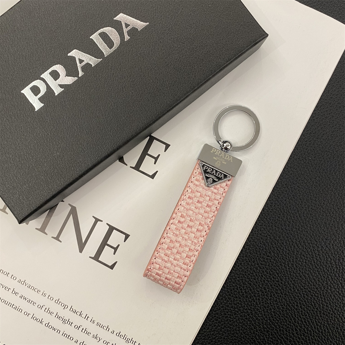 Braided Luxury Leather Convenient Keychain