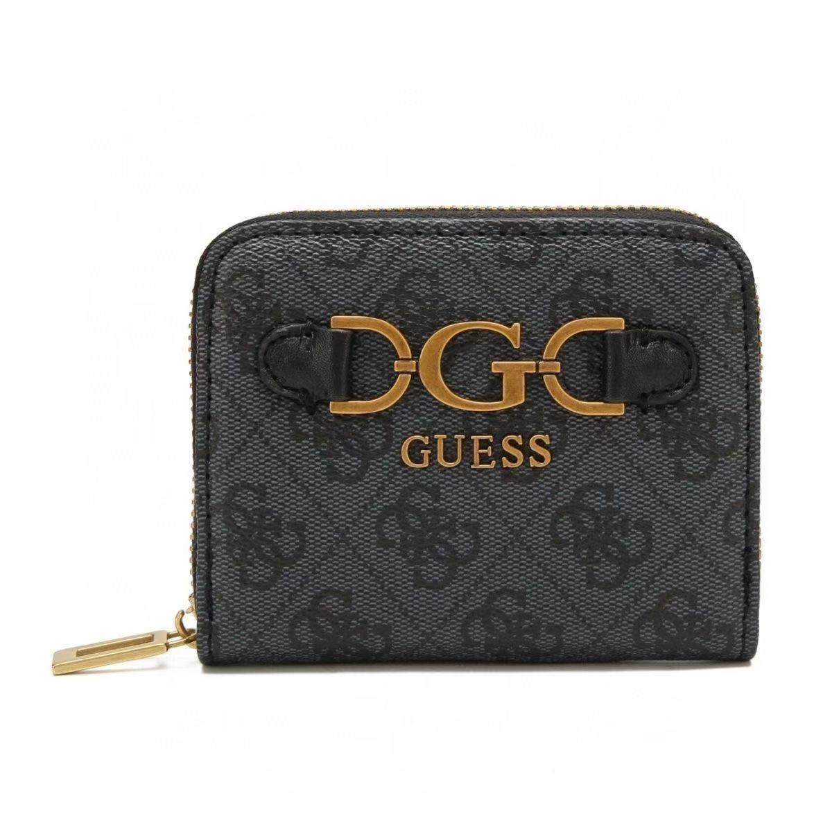 Luxury Leather Zipper Wallet Card Holder & Coin Purse