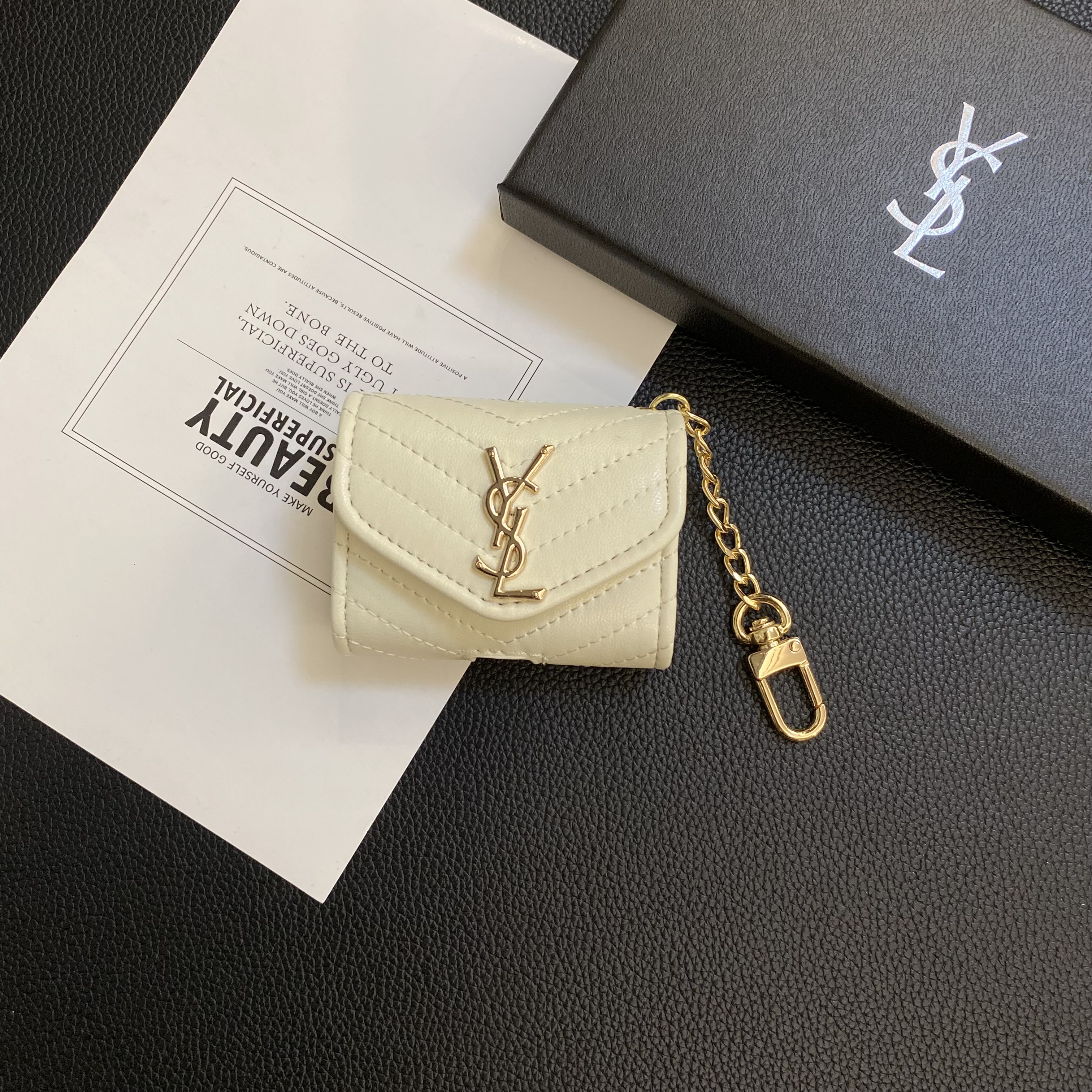 Luxury Leather Airpods Case