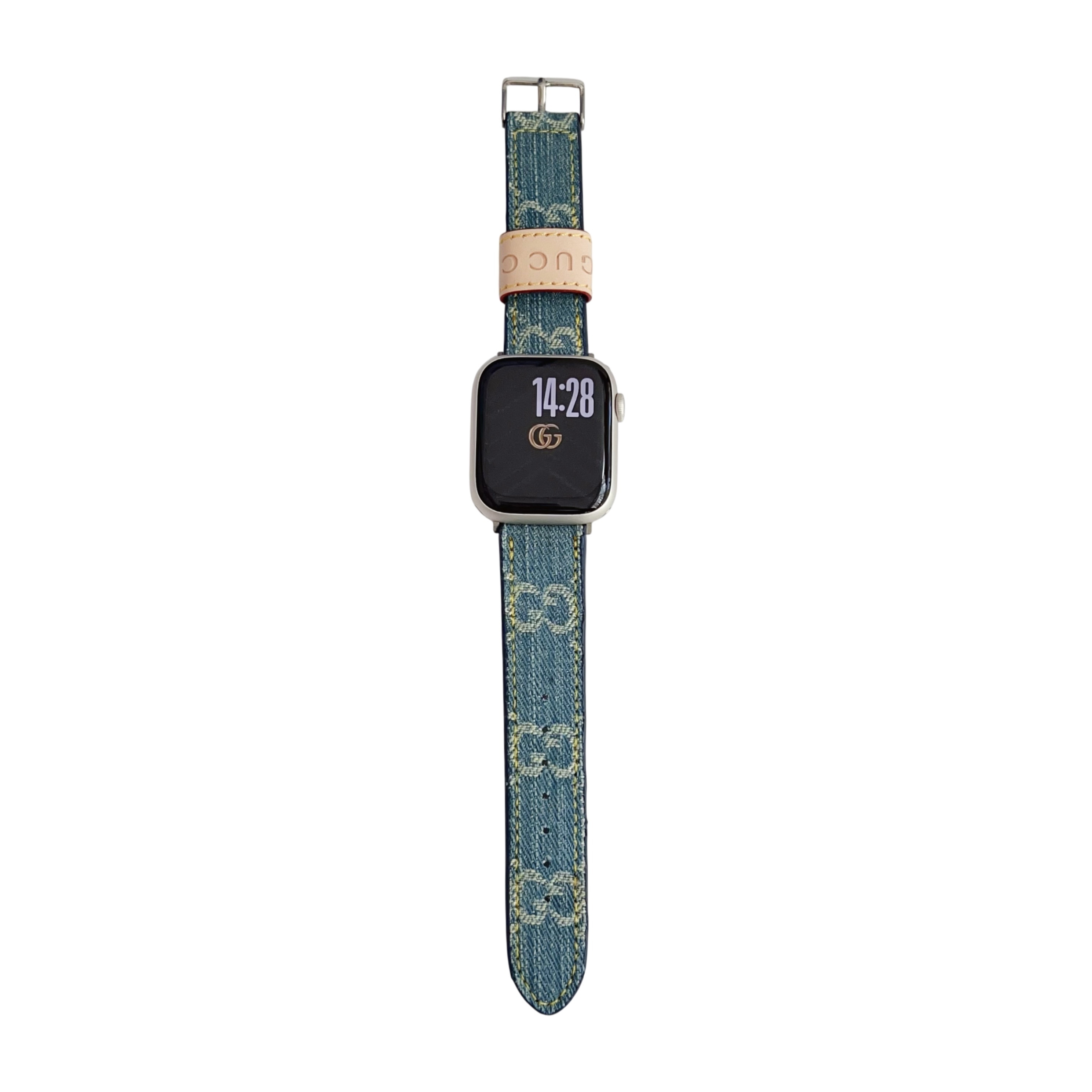 Gucci Denim Canvas Apple Watch Bands