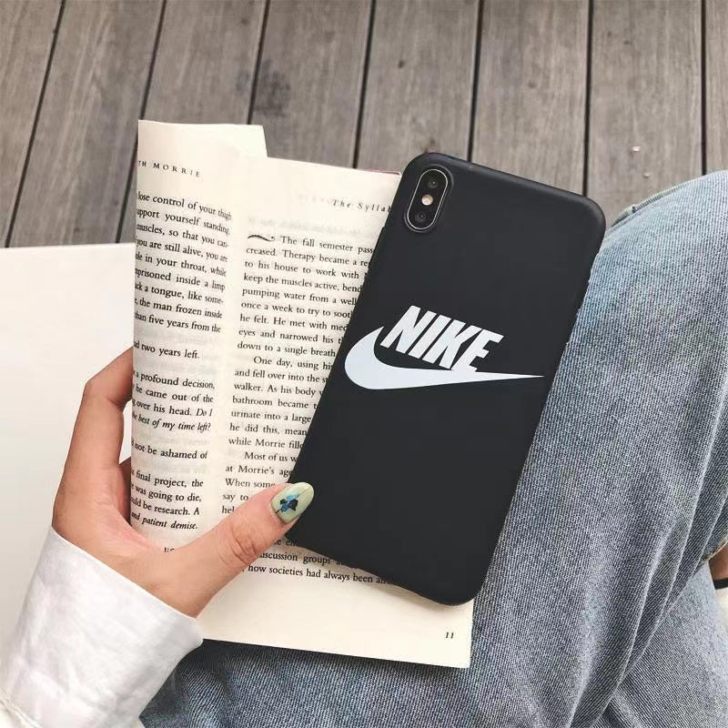 Black Liquid Silicone Fashion iPhone Case