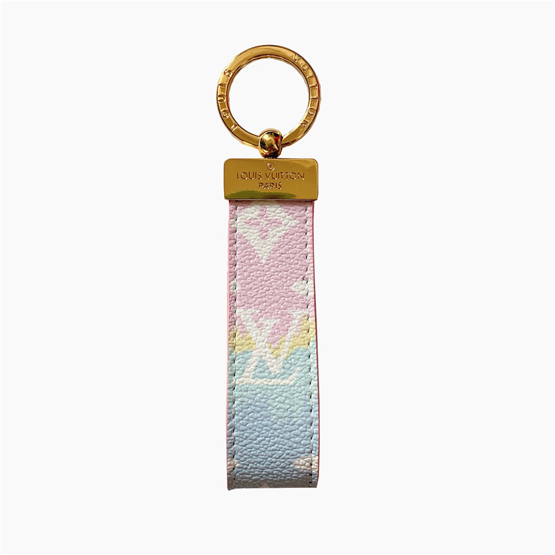 Louis Vuitton Luxury Leather Keychain