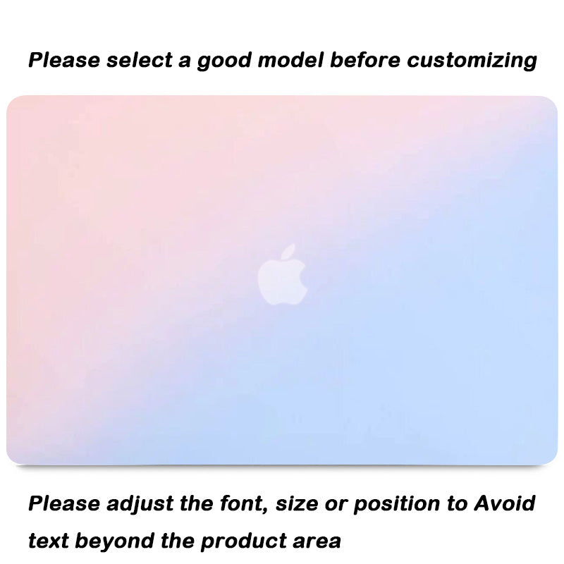 Powder Blue Gradient Macbook Case-BELKCASE
