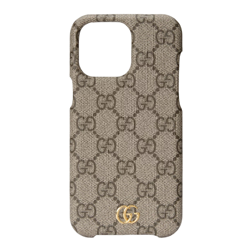 Classic Luxurious Leather GG iPhone Case